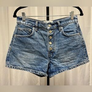 Reformation Charlie High Rise Jean Short | size 27